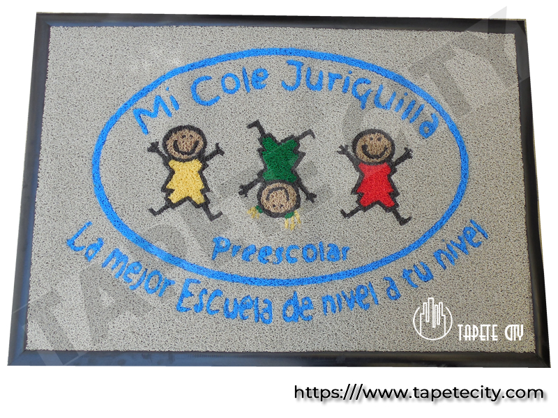 tapete rizo espagueti | escuela mi cole juriquilla | queretaro | TapeteCity