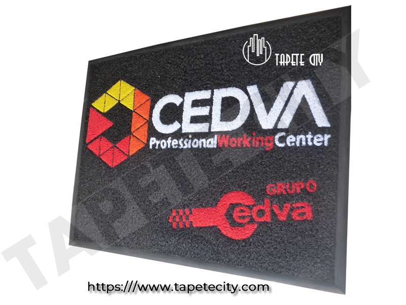 tapete personalizado logotipo | escuela grupo cedva | queretaro | TapeteCity