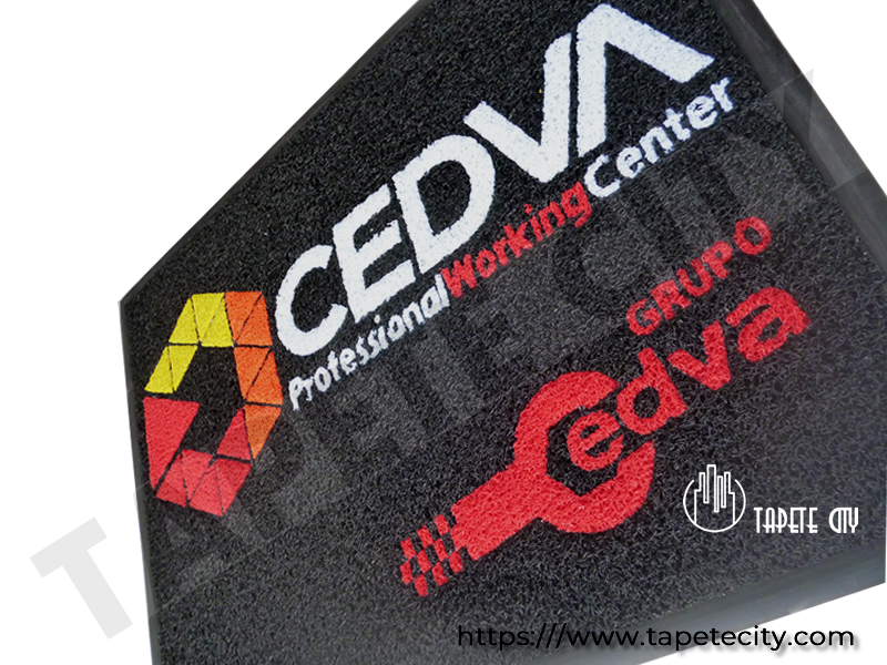 tapete entrada logotipo | escuela grupo cedva | queretaro | TapeteCity