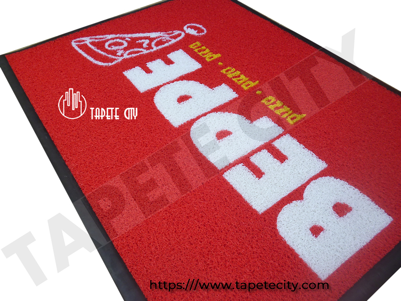 tapete entrada logotipo | restaurante beppe pizza | queretaro | TapeteCity