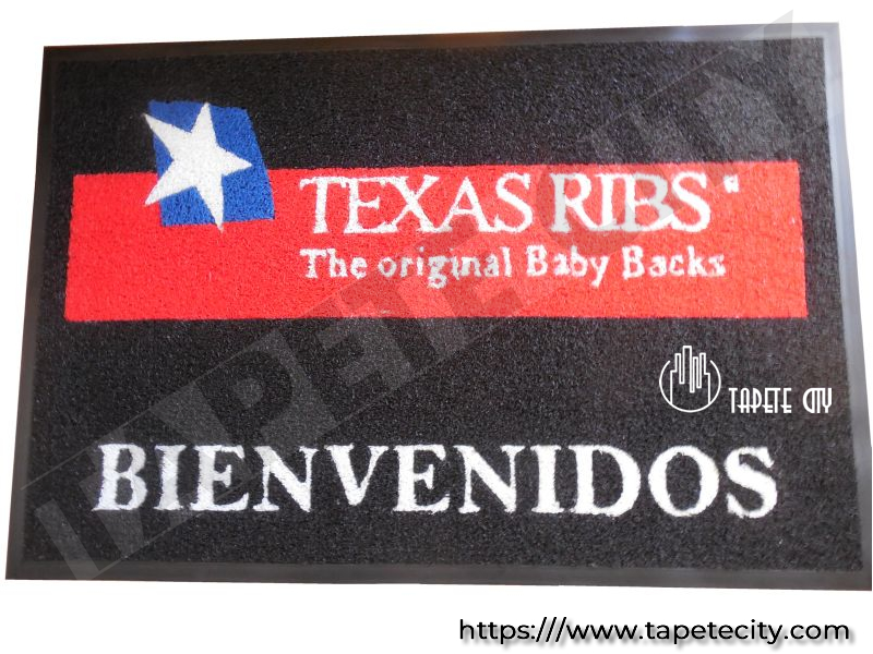 tapete rizo espagueti | restaurante texas ribs | queretaro | TapeteCity